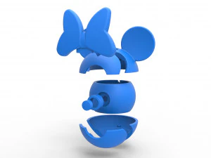 Сфера Минни Маус 3D Принт Модель