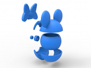 Minnie Mouse orb 3D प्रिंट मॉडल