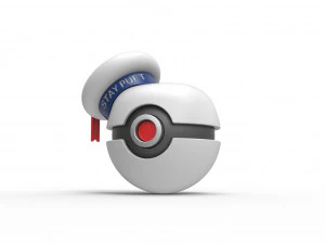 Marshmallow Man orb 3D Print Model