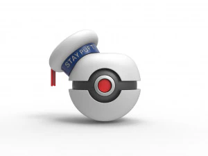 Marshmallow Man orb 3D Print Model