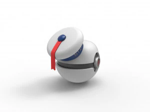 Marshmallow Man orb 3D Print Model