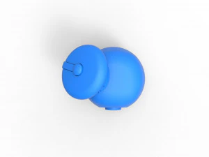 Marshmallow Man orb 3D Print Model