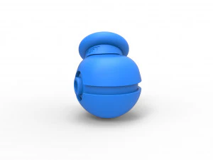 Marshmallow Man orb 3D Print Model