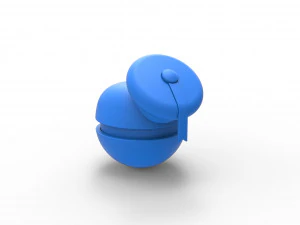 Marshmallow Man orb 3D Print Model