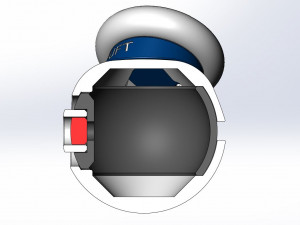 Marshmallow Man orb Modelo de Impressão 3D