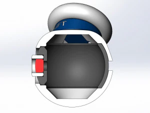 Marshmallow Man orb 3D Print Model