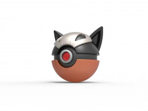Houndour orb 3D Print Model