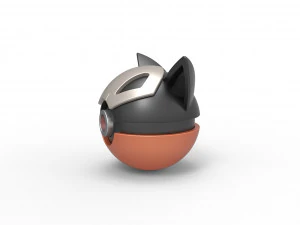 Houndour orb 3D Print Model