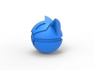 Houndour orb 3D Print Model