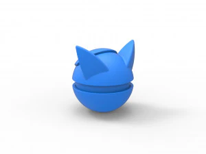 Houndour orb 3D Print Model
