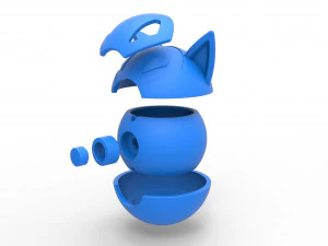 Houndour orb 3D Print Model