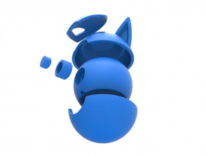 Houndour orb 3D Print Model