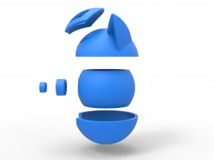 Houndour orb 3D Print Model