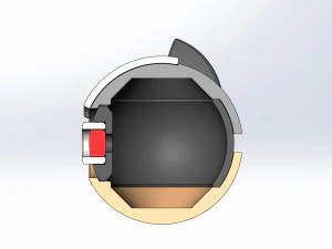 Houndour orb 3D Print Model