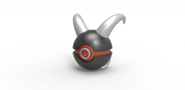 Houndoom orb 3D Print Model .c4d .max .obj .3ds .fbx .stl .blend 