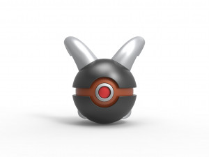 Houndoom orb 3D 프린트 모델