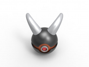 Houndoom orb 3D 프린트 모델