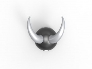 Houndoom orb 3D 프린트 모델