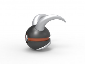 Houndoom orb 3D 프린트 모델