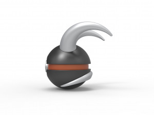 Houndoom orb 3D 프린트 모델