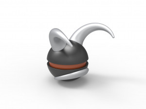 Houndoom orb 3D 프린트 모델