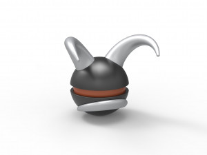 Houndoom orb 3D 프린트 모델