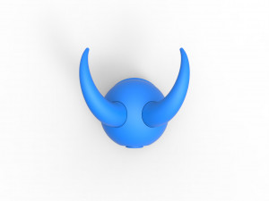 Houndoom orb 3D 프린트 모델