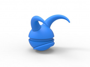 Houndoom orb 3D 프린트 모델