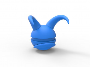Houndoom orb 3D 프린트 모델