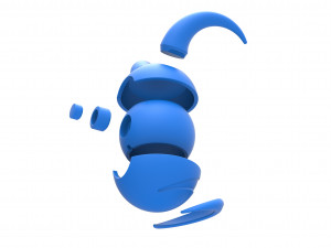 Houndoom orb 3D 프린트 모델