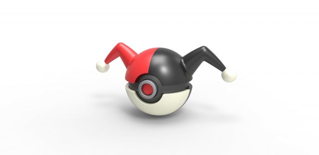 Harley Quinn orb Modèles 3D en vedette .c4d .max .obj .3ds .fbx .stl .blend 