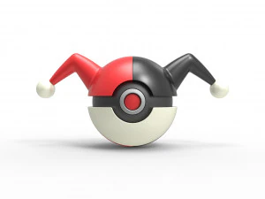 Harley Quinn orb 3D Print Model