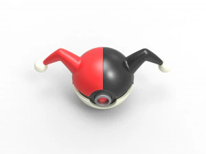 Harley Quinn orb 3D Print Model