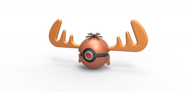 Bullwinkle orb 3D प्रिंट मॉडल .c4d .max .obj .3ds .fbx .stl .blend 