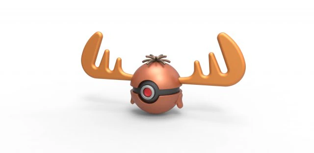 Bullwinkle orb 3D Print Model .c4d .max .obj .3ds .fbx .stl .blend 