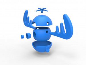Bullwinkle orb 3D प्रिंट मॉडल