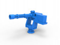 Diecast Machinegun turret Scale 1 to 25 3D Print Models