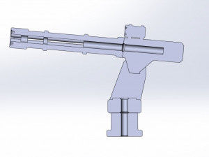Machinegun turret Scale 1 to 25 Modelo de impresión 3D