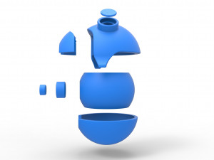 Rocky orb Model do druku 3D
