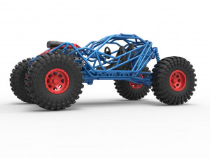 Rock bouncer Scale 1 to 25 3D-Druckmodell