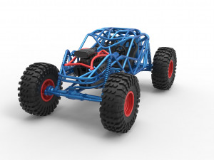 Rock bouncer Scale 1 to 25 3D-Druckmodell