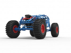 Rock bouncer Scale 1 to 25 3D-Druckmodell