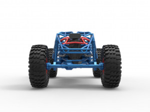 Rock bouncer Scale 1 to 25 3D-Druckmodell