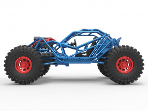 Rock bouncer Scale 1 to 25 3D-Druckmodell