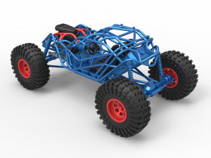 Rock bouncer Scale 1 to 25 3D-Druckmodell