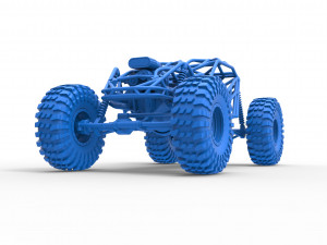 Rock bouncer Scale 1 to 25 3D-Druckmodell