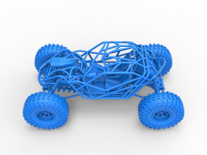 Rock bouncer Scale 1 to 25 3D-Druckmodell