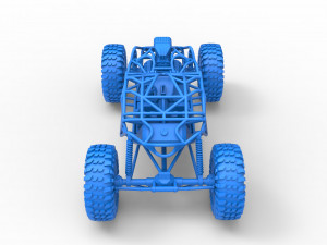 Rock bouncer Scale 1 to 25 3D-Druckmodell
