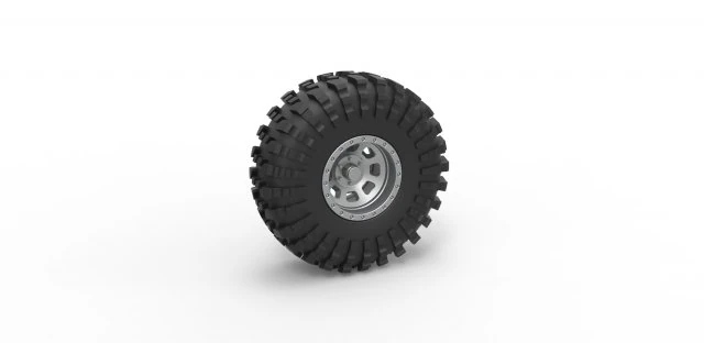 Wheel of Rock bouncer Scale 1 to 25 3D Print Model .c4d .max .obj .3ds .fbx .stl .blend 