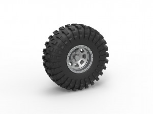 Wheel of Rock bouncer Scale 1 to 25 3D Принт Модель